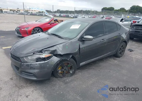 2016 Dodge Dart Sxt z USA, uszkodzony, nr VIN 1C3CDFBA6GD584535